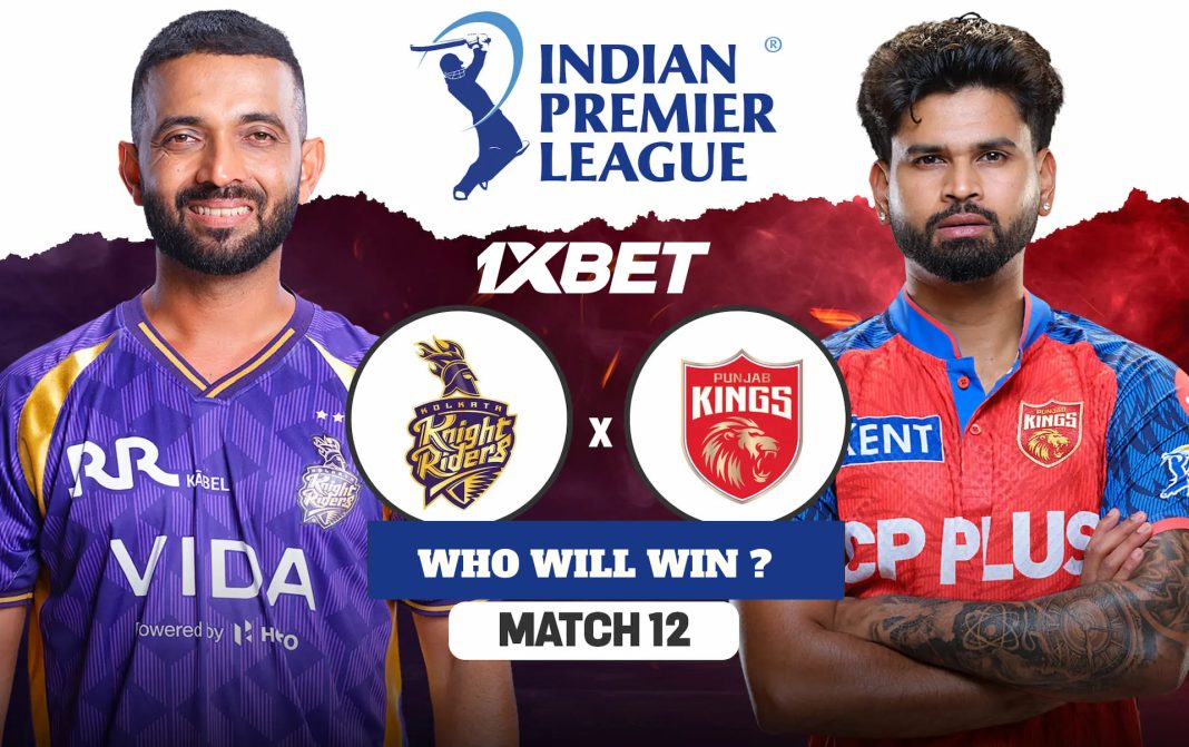 IPL 2026: 12 වන තරගය, KKR vs PBKS තරඟ අනාවැකිය – – අද IPL තරඟයෙන් කවුද දිනන්නේ?