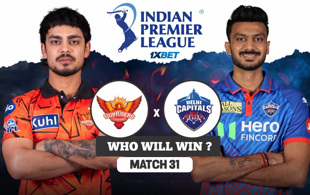 IPL 2026: තරඟය 31, SRH vs DC තරඟ අනාවැකිය - අද IPL තරඟයෙන් කවුද ජයග්‍රහණය කරන්නේ?