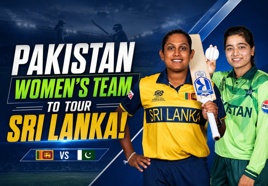 පාකිස්තාන කාන්තා කණ්ඩායම ශ්රී ලංකාවේ සංචාරයක!