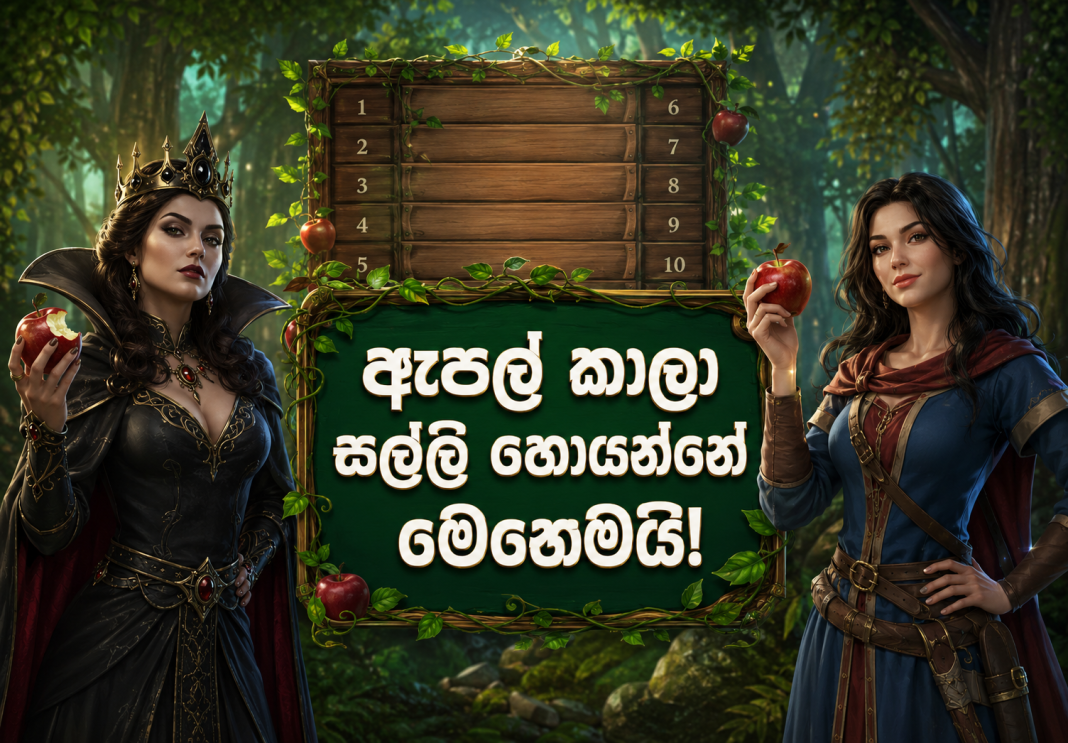 Apple of Fortune 1XGAME ක්‍රීඩා කරන්නේ කොහොමද?