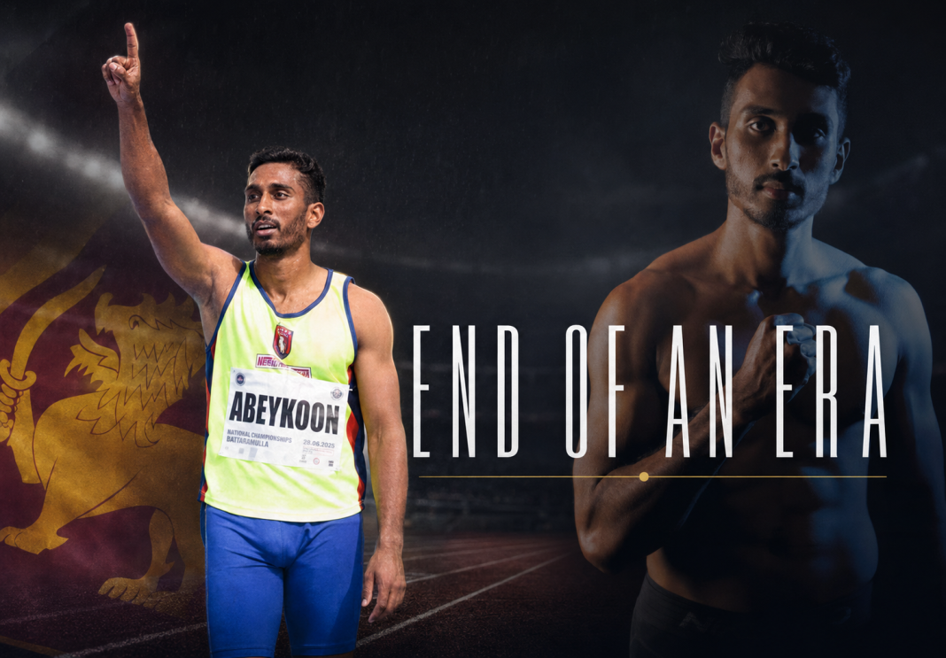 යුපුන් අබේකෝන් හදිසියේම ක්රීඩාවට සමුදෙයි!