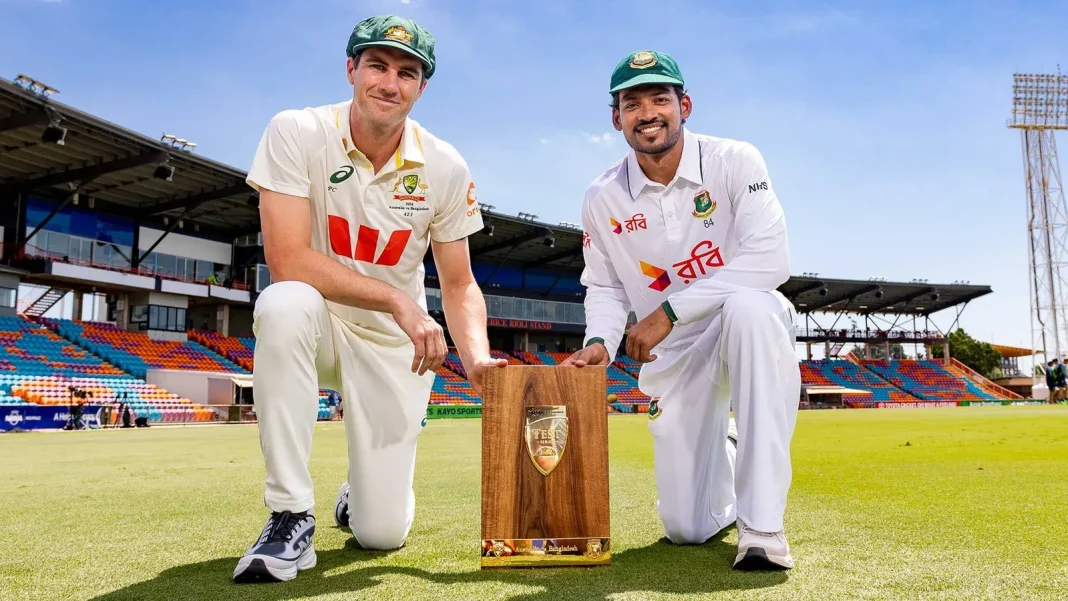 බංග්ලාදේශයට එරෙහි පළමු ටෙස්ට් තරගය සඳහා ඕස්ට්රේලියානු සංචිතය ප්රකාශයට පත් කෙරේ!