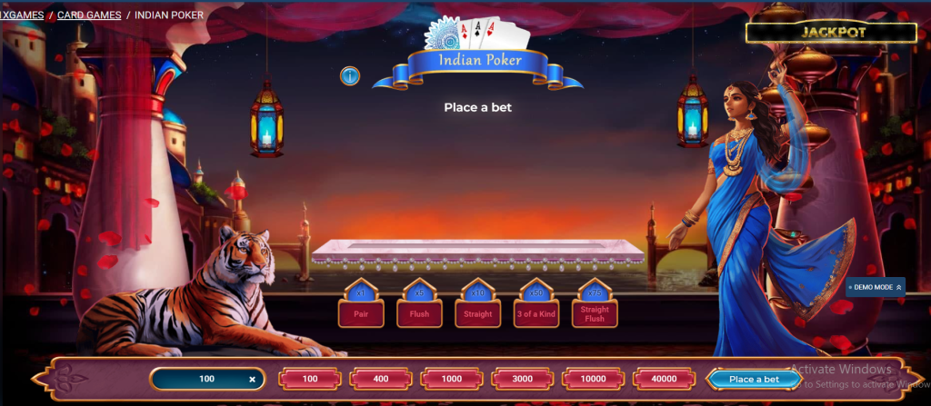INDIAN POKER ක්රීඩා කරන්නේ කෙසේද?