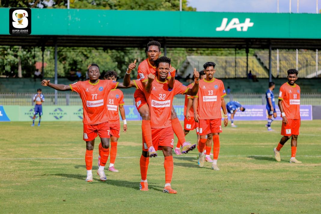 අප්කන්ට්‍රි ලයන්ස් කණ්ඩායම කොළඹ FC කණ්ඩායම පරාජය කරයි!
