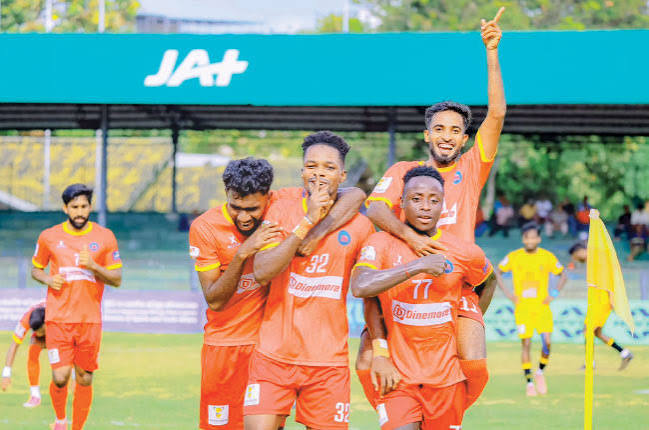අප්කන්ට්රි ලයන්ස් කණ්ඩායම කොළඹ FC කණ්ඩායම පරාජය කරයි!