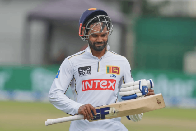ශ්රී ලංකා ටෙස්ට් නායකත්වයෙන් ධනංජය ද සිල්වා ඉල්ලා අස්වෙයි!