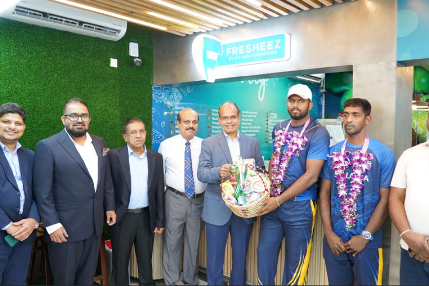 රුමේෂ්ගේ 2028 ඔලිම්පික් ගමනට CIC වෙතින් අත්වැලක්